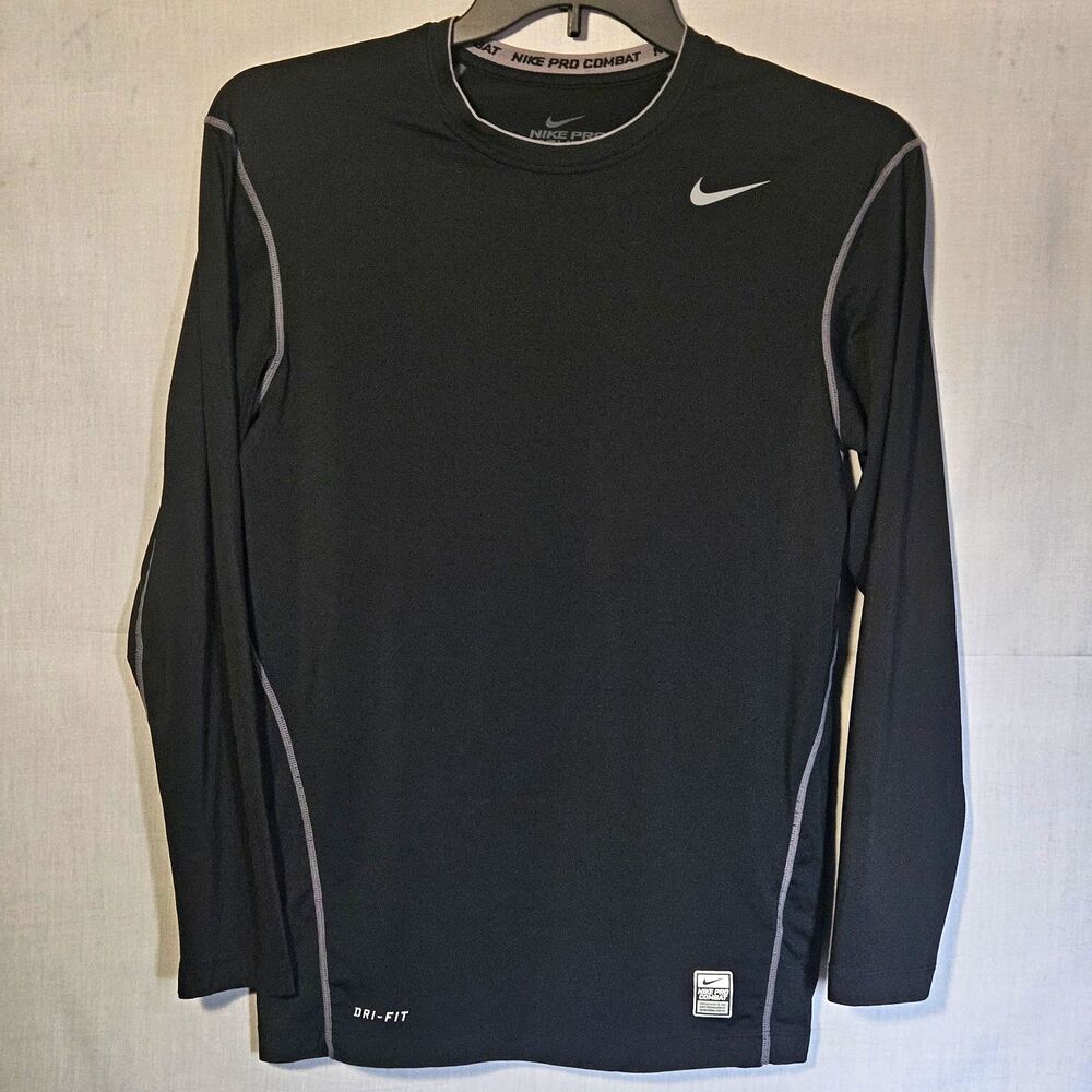 Nike Pro Combat Shirt LS Mens XL Compression Dri Fit Base Layer BJJ Jiu Jitsu